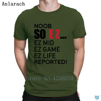 

Noob Game Tshirt Best Print Top Quality Slim Fit Tshirt For Men Summer Cool S-3xl Anlarach Clothing