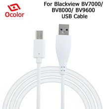 Ocolor для Blackview BV7000 BV8000 USB зарядное устройство кабель адаптер штекер зарядный кабель для Blackview BV9600 BV9000 USB кабель