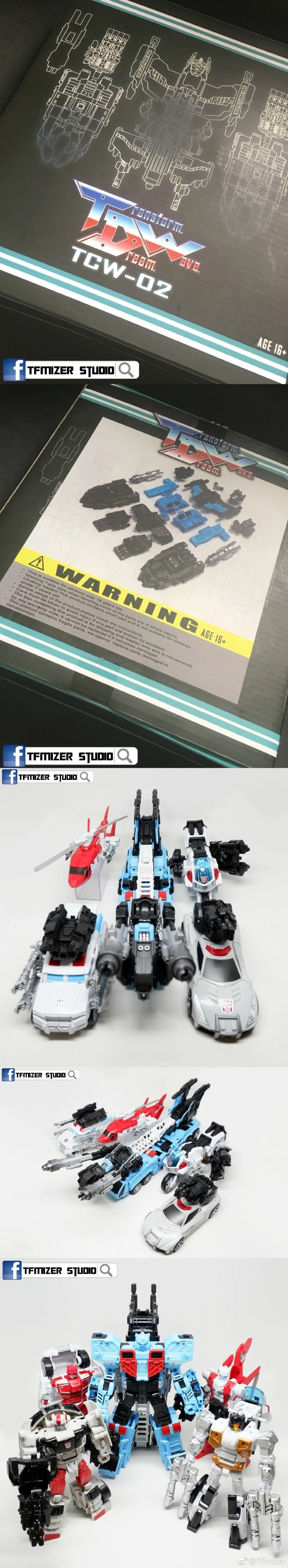 Трансформирующийся комплект для обновления dreamwave TDW-TCW02 для UW07