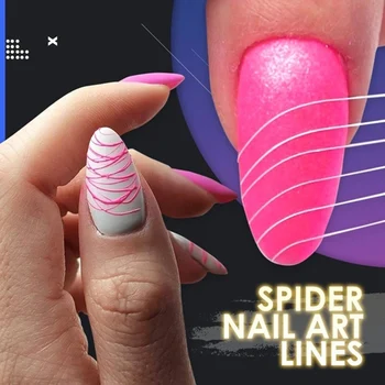 

3pcs/set Luminous Spider Nail Gel Set Classic Color Nail Art Spider Gel Manicure Supplies Spider Style Nail Gel Nail Polish