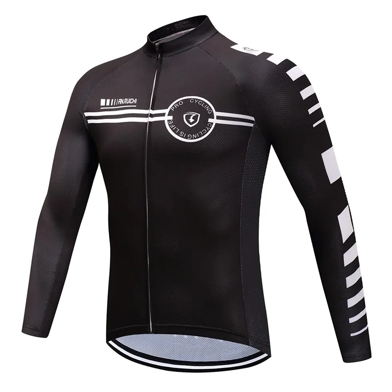 Майо Ropa Ciclismo 20120 Осенняя велосипедная майка с длинным рукавом одежда для