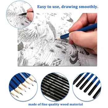 

Sketch Pencil 12pcs Drawing Art Supplies Student Painting Painting Tool Set Sketch Pencil Set Artist Crafts Stationery