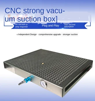 

CNC vacuum chuck disk grinder milling machine machining center stainless steel aluminum copper plate pneumatic fixture