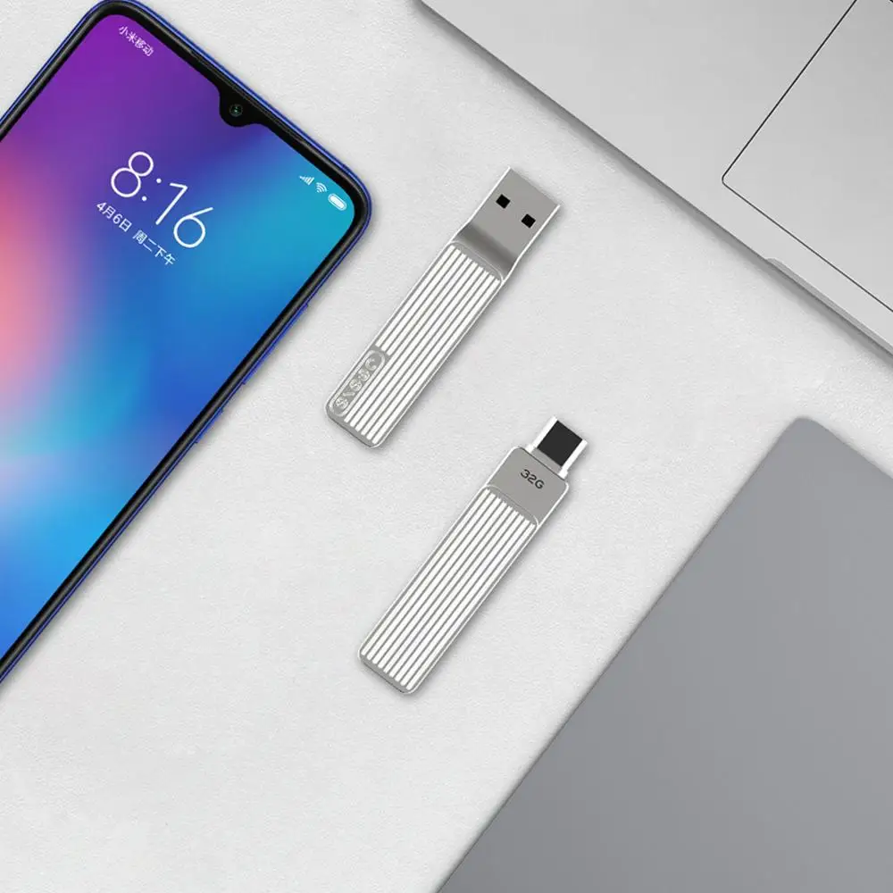 Xiaomi U диск 64 Гб USB 3,1 jesis Pendrive type-C для iPhone USB флеш-накопитель otg Смартфон ручка-накопитель 128G устройство для хранения