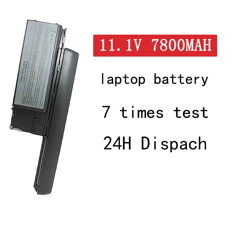 HSW 9CELL 7800MAH Новый аккумулятор для ноутбука DELL Latitude D620 D630 D631 D640 PC764 GD775 JD610 KD492 GD776 451-10298