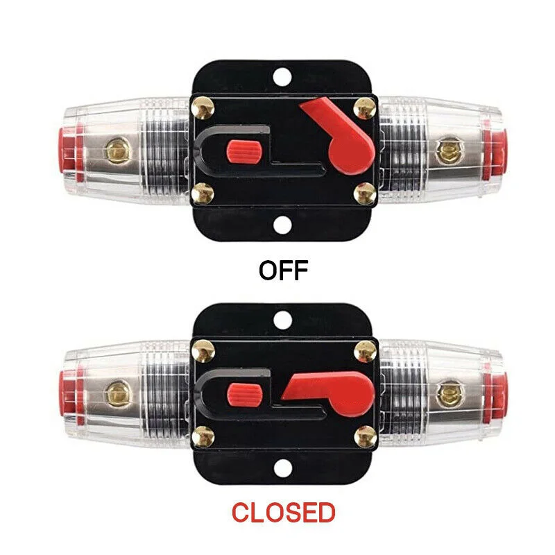 Aiqeer 5 Stück 12V / 24V Klein Add-a-Circuit Sicherung Taps, Auto