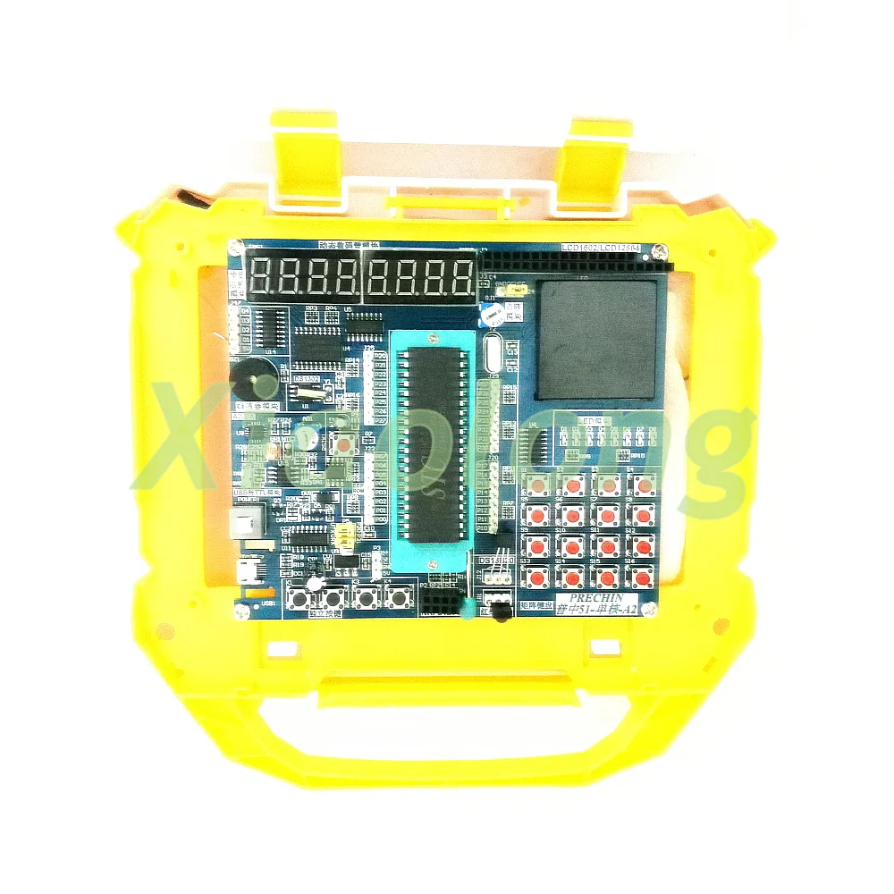 Макетная плата 51 MCU для обучения экспериментная stc89c52 комплект из точечной