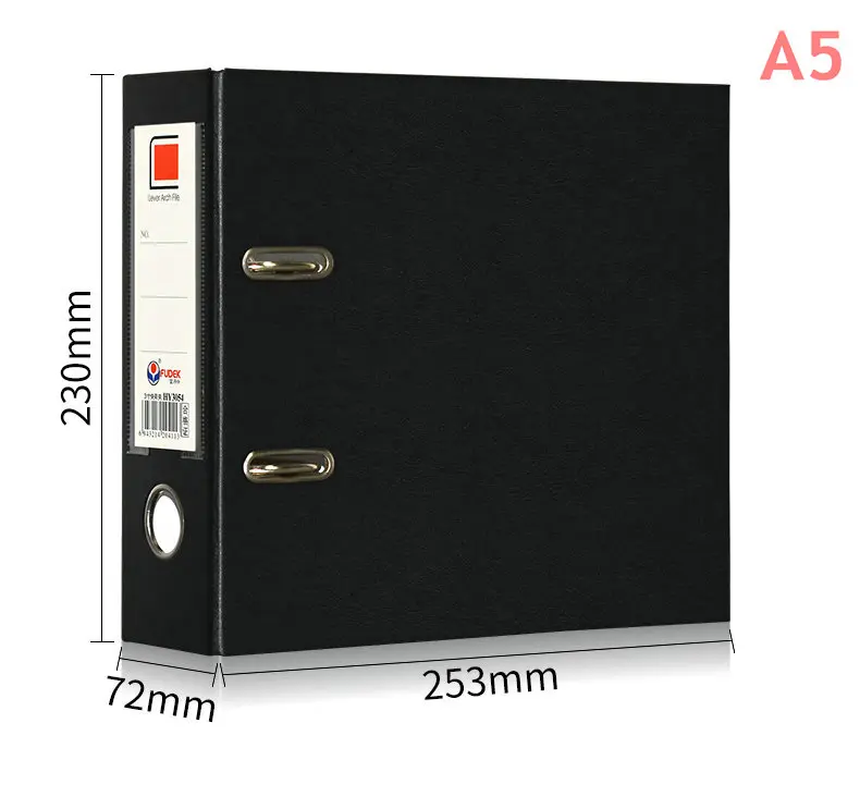 High Capacity Lever Arch File Folder Binder A5 A3 2 Ring Binder Office Paper File Organizer Document Folder
