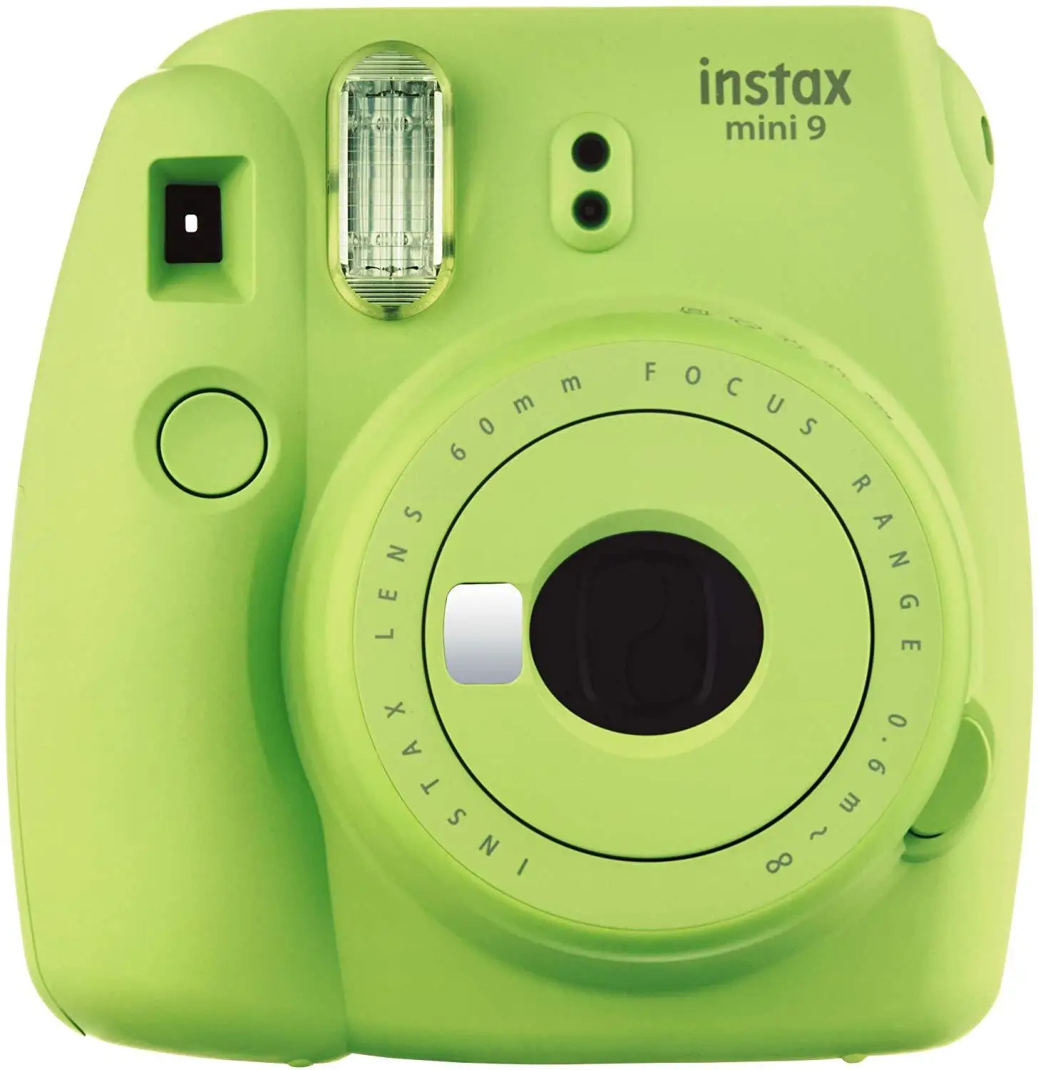 Фотокамера Instax Mini 9 цифровая детская видеокамера с фотобумагой моментальной печати 20-100 листов Fujifilm Instax photo Kameras - Цвет: Lime Green