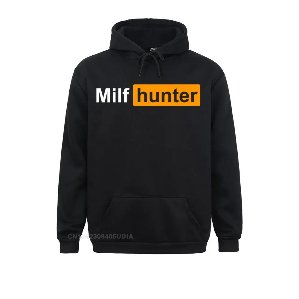Dominant Man Sweatshirts MILF Hunter Funny Adult Humor Joke for Men Who Love Milfs Pullover Hoodie__B13428 Hoodies  Long Sleeve Clothes Camisa MILF Hunter Funny Adult Humor Joke for Men Who Love Milfs Pullover Hoodie__B13428black