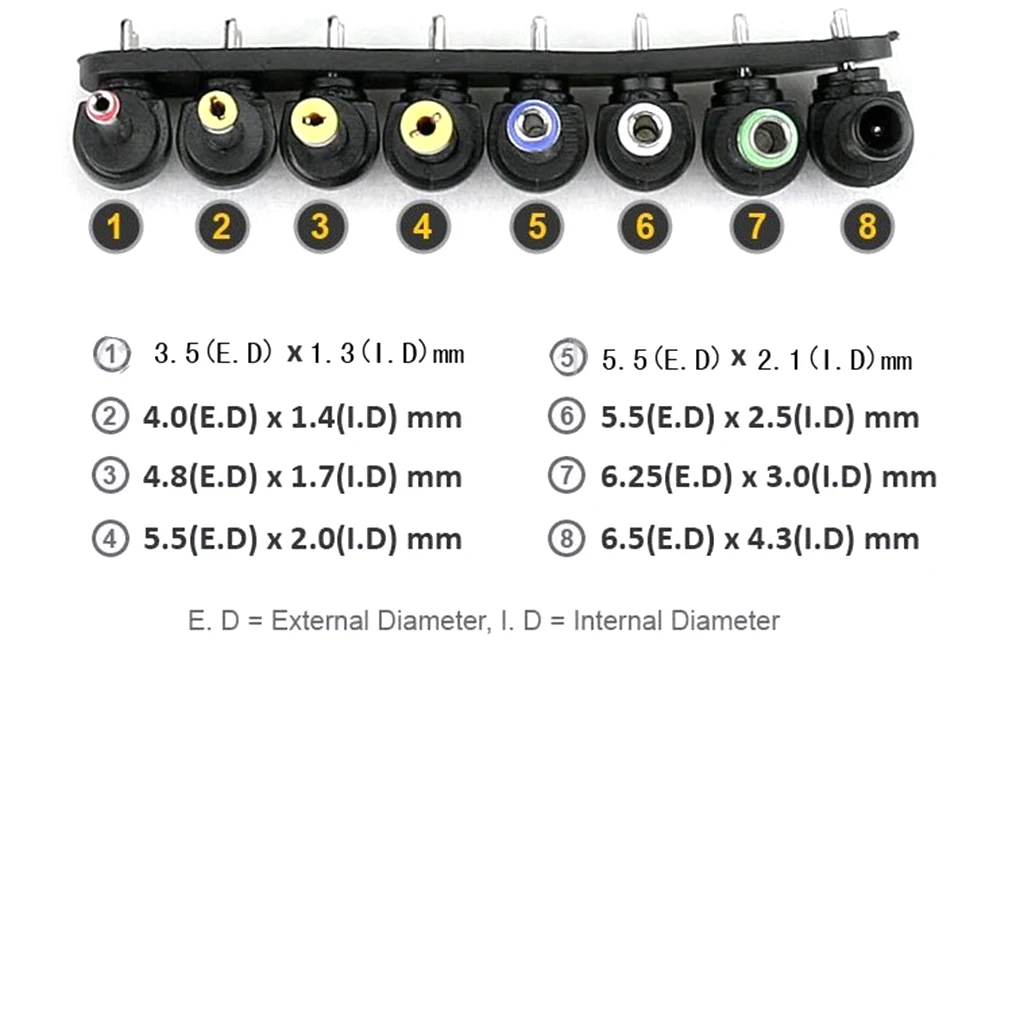 IMice 12 V-24 V 7 передач коврик для ноутбука c регулируемыми Мощность адаптер Тетрадь компьютер 8 Домкраты адаптер Питание штепсельная вилка европейского стандарта