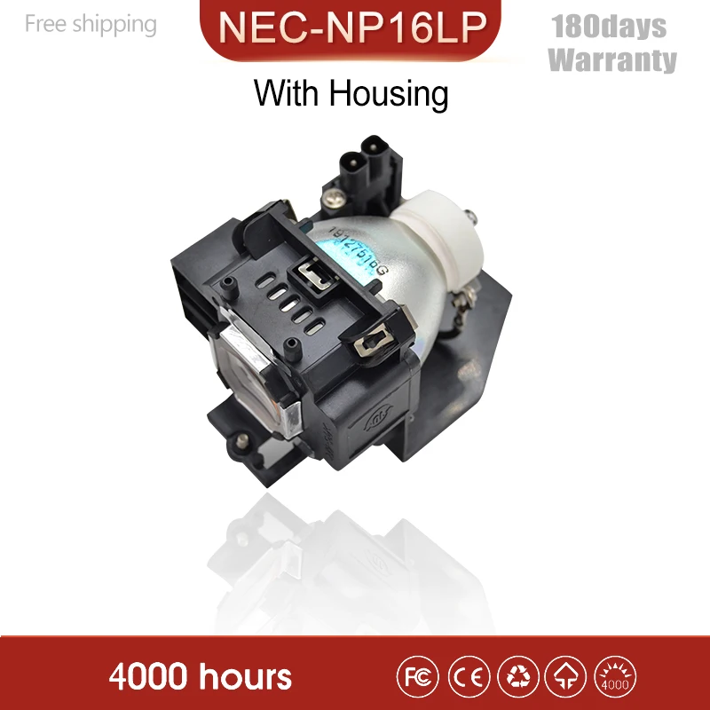 NP16LP Lamp Replacement for M300W M23M260WS M300XS M300XSG Projector NEC лампа проектора Lámpara de Proyector | Электроника