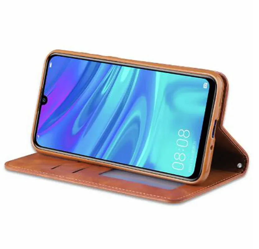 Чехол для Huawei Y5 2019 чехол из искусственной кожи держатель карт кобура ретро чехлы