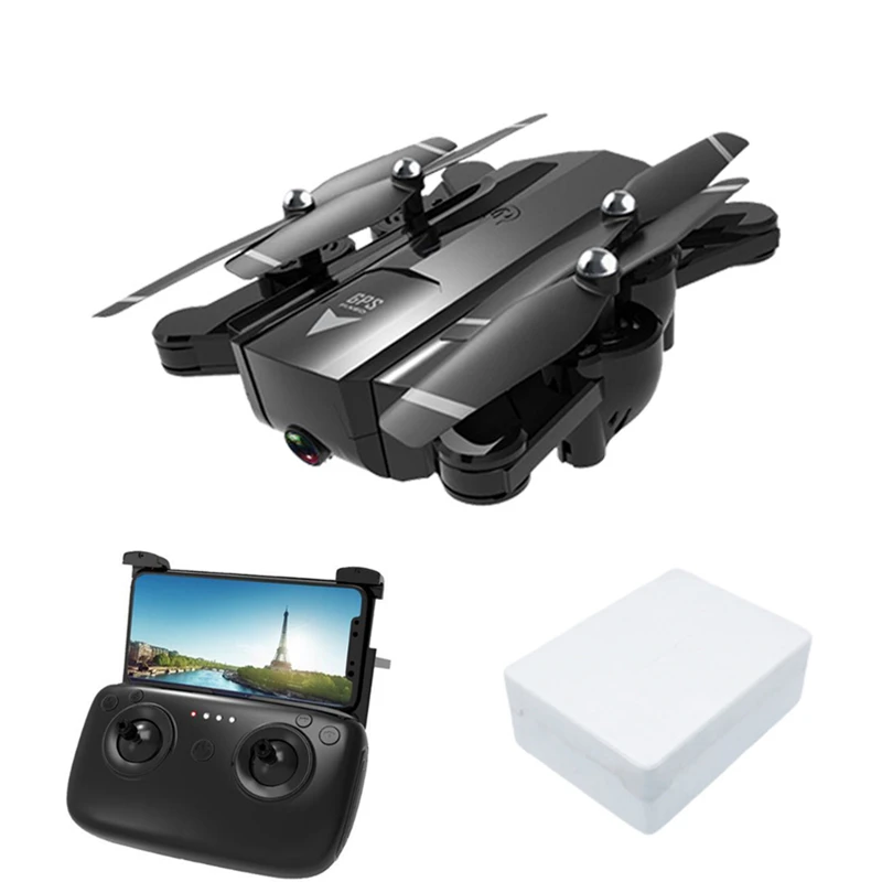2 4G Радиоуправляемый Дрон Wifi FPV 1080P HD камера оптический поток складной