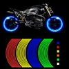 16Pcs Universal Waterproof Motorcycle Wheel Rim Reflective Stickers Moto Bicycle Decal 17'/18' for Honda YAMAHA SUZUKI BMW KTM ► Photo 1/6