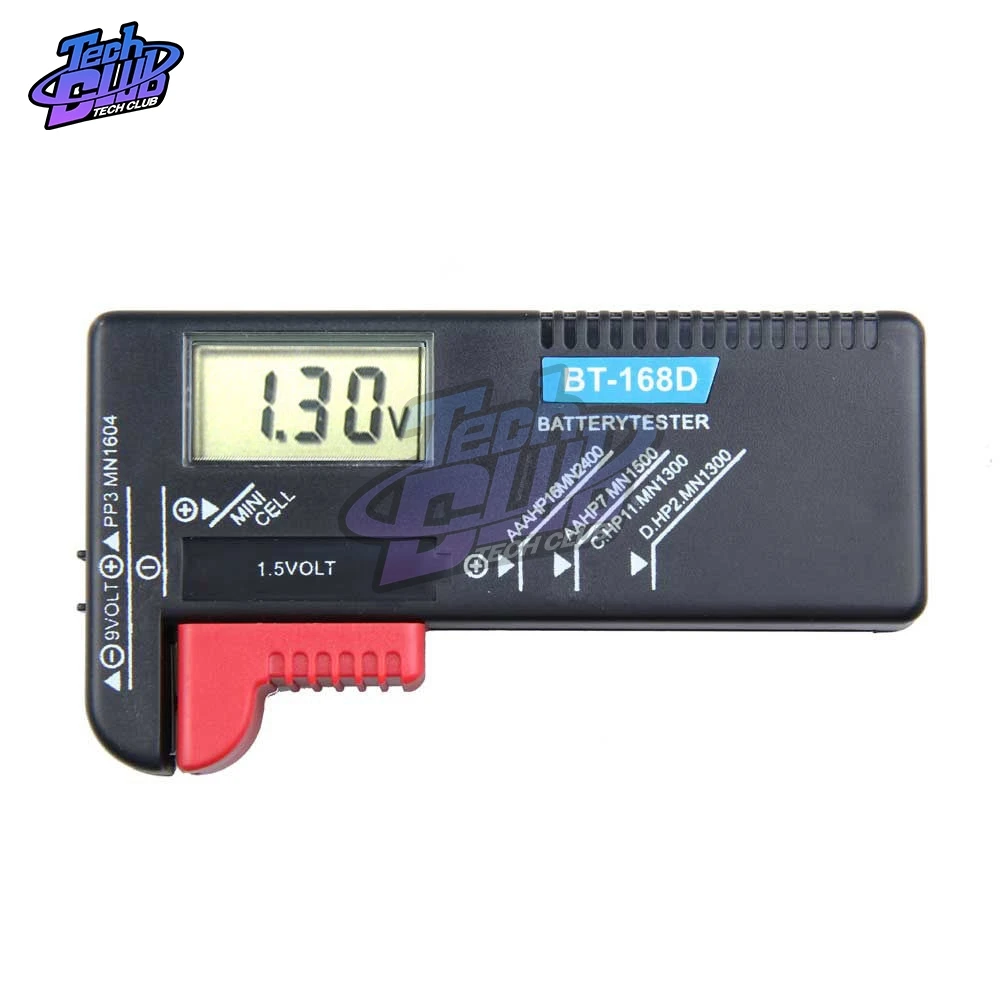 Цифровой светодиодный ЖК тестер для батареи диагностический прибор измерения