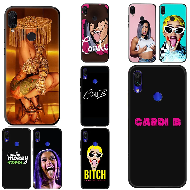 IYICAO Cardi B CardiB сексуальный мягкий чехол для Xiaomi Redmi K20 8A 7A 7 S2 6 Pro 5 Plus Go 5A 4X 4A
