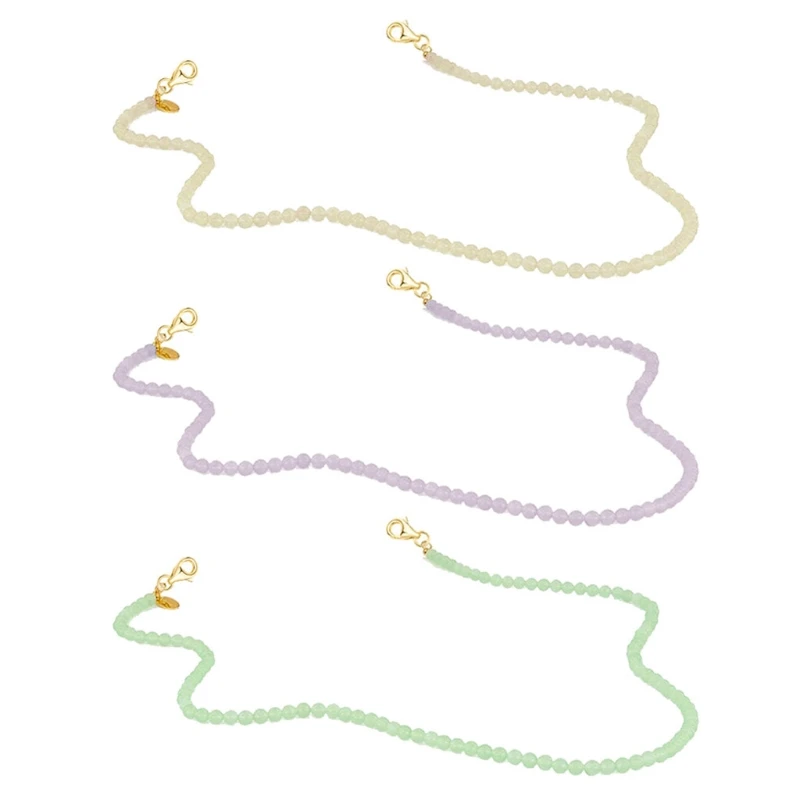 

Mask Chain Necklace Bracelet Acrylic Beaded Eyewear Retainer Reading Eyeglass Strap Sunglasses Ear Bud Holder Cords