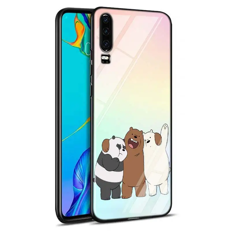 Милый вся правда о медведях для huawei P Smart Z плюс P30 P20 Pro P10 P9 P8 Lite Plus Супер Яркий глянцевый чехол для телефона чехол - Цвет: Style 10