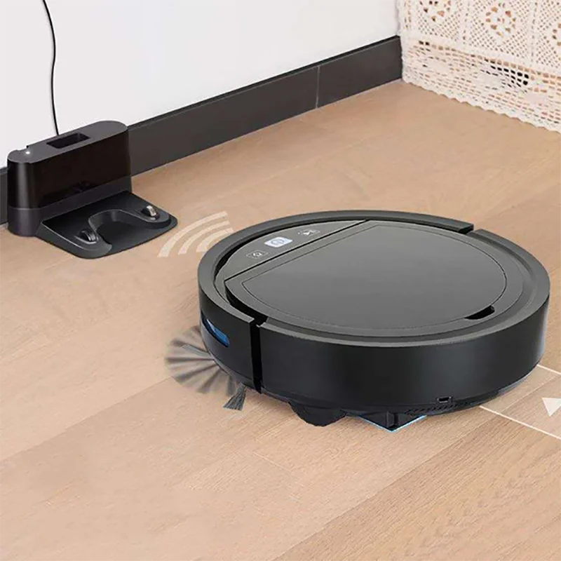 

Robot Vacuum Cleaner Automatic Recharge and Voice Control Smart Vacuum Cleaner APP Remote Control for Home Cleaning Planning Pat
