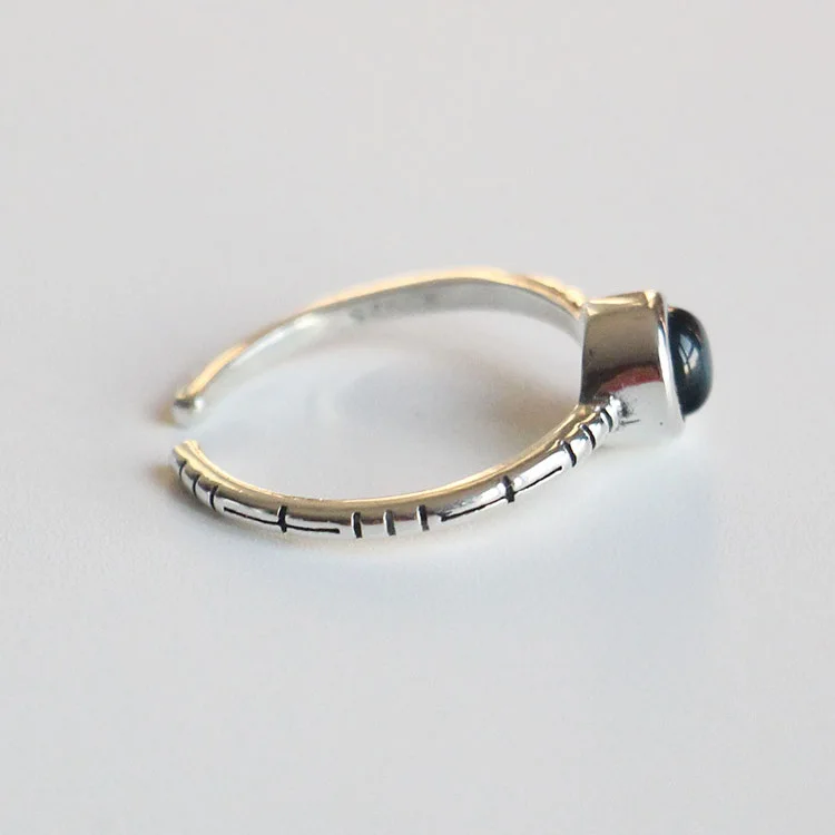 Индивидуальные 925 пробы серебряные Кристальные кольца для мужчин и женщин винтажные античные кольца на палец подарки для девочек