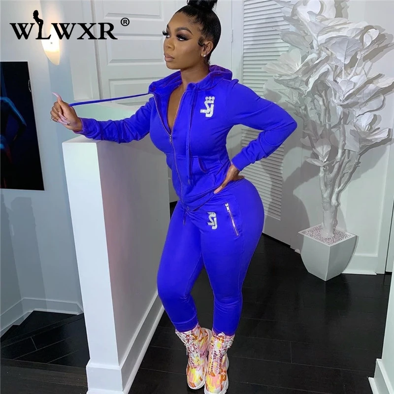 WLWXR комплект из 2 предметов женский спортивный костюм неоновые наряды