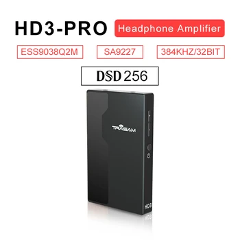 

TRASAM HD3PRO DSD USB DAC/Amplifier for Android/Computer/Sony/Xiaomi forApple iPhone iPad DSD128 32bit/384k