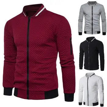 

Baseball Coat Casual Jacket Fashion Design Sports Slim Jacket Men