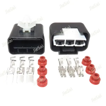

3 Pin 1743271-2 Waterproof Female Male Automotive Plug Electric Wire Radiator Fan Harness Connector For Hyundai KIA