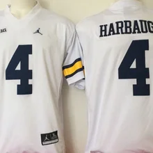 Новинка, Мичиган Росомахи Джабрил перцы, Jim harbagh Charles Woodson tom brady Джерси