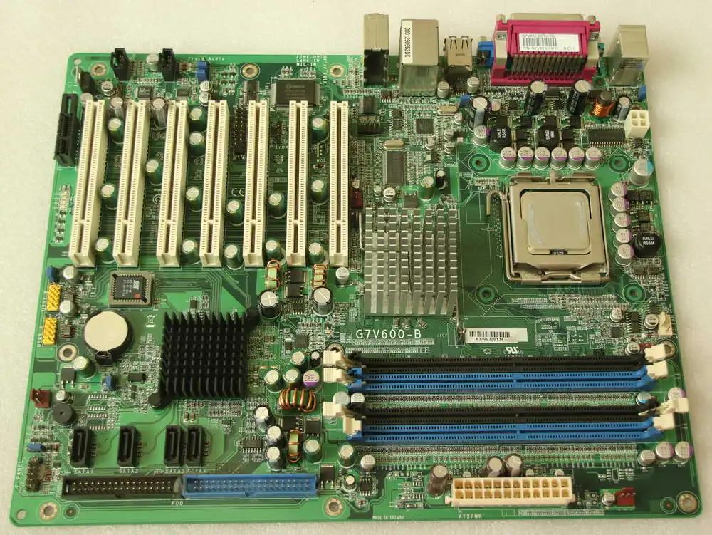

Плата промышленного оборудования G7V600-B 7 * pci solt 1 * pci-e