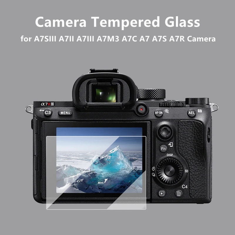 Закаленное стекло для камеры Sony A7S III A7II A7III A7M3 A7C A7 A7R | Электроника
