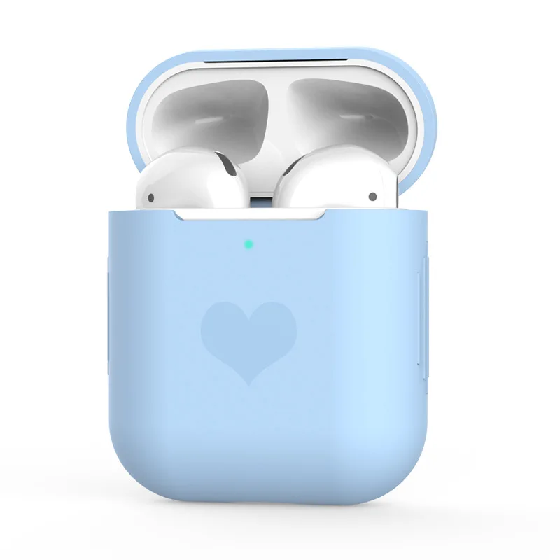 Симпатичный силиконовый чехол для Airpods беспроводной Bluetooth 2 Чехол наушников Для Air