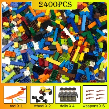

1000 2000 Pieces buildmoc Building Blocks Sets City creatively Technic parts Figures playmobil balody Bricks friends