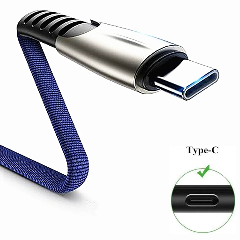5А высокопрочный кабель для быстрой зарядки usb type C Usb Tipo C Usbc 3,1 зарядный провод шнур для Xiaomi Redmi Note 8 7 pro samsung Note 10