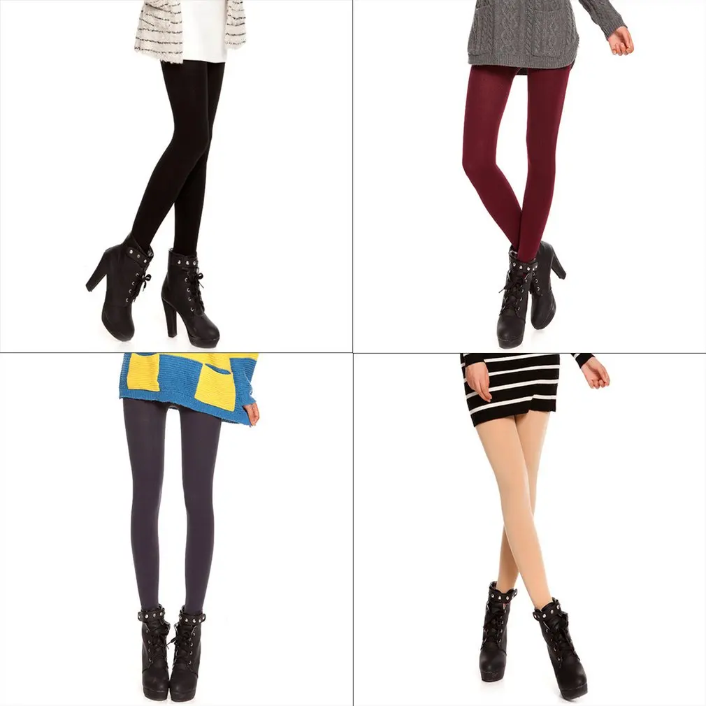 Women Warm Leggings New Women Soft Autumn Winter Warm Pants Casual Female Solid Leggings Trousers Female Velvet Leggings