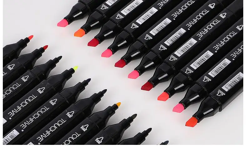 TOUCHFIVE Optional168 Colors Sketch Markers Alcohol Based Markers Painting Art Supplies Pen for Kids , adult painting,Coloring TOUCHFIVE Optional168 Colors Sketch Markers Alcohol Based Markers Painting Art Supplies Pen for Kids , adult painting,Coloring