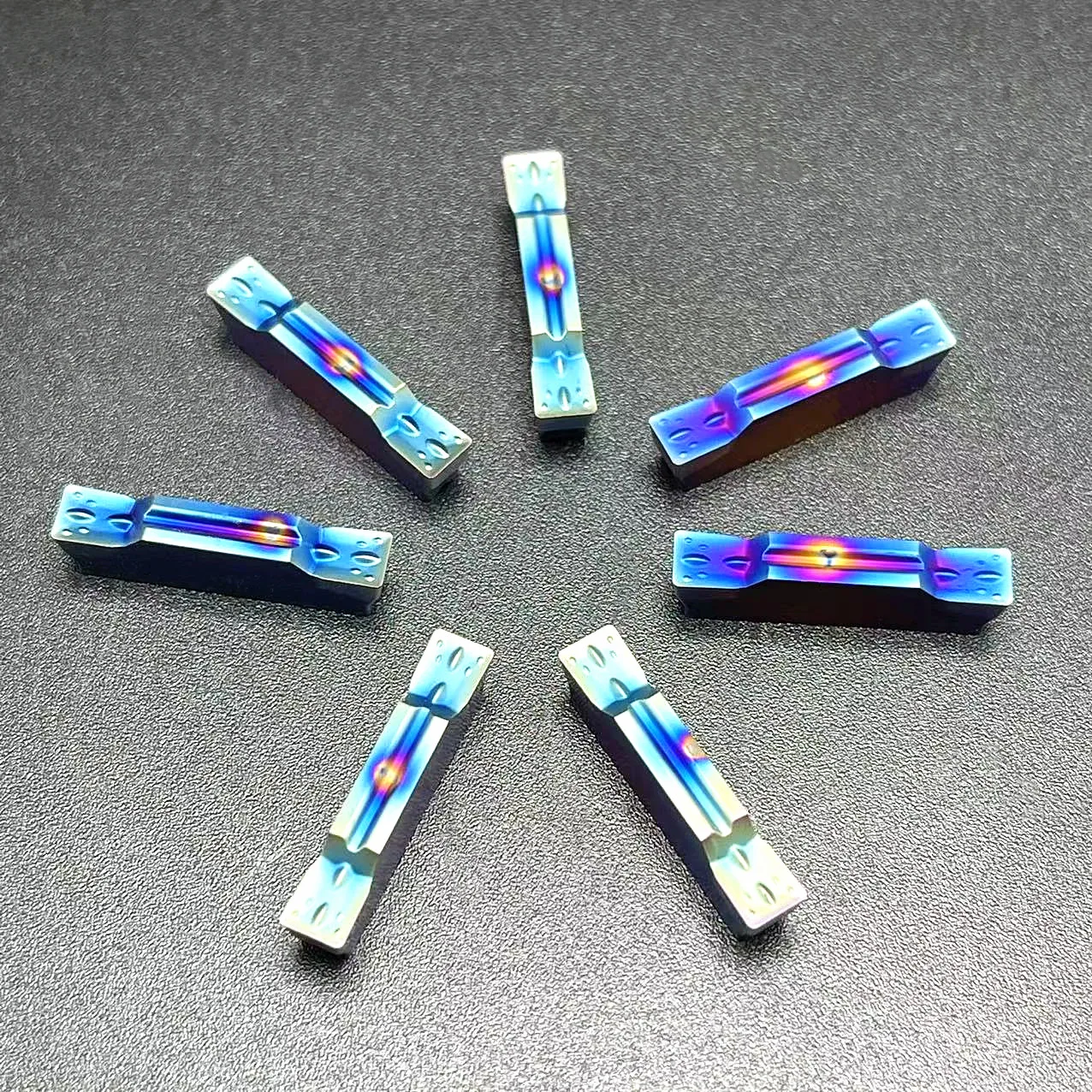 MGMN200 MGMN300 MGMN400 그루빙 터닝 카바이드 인서트 스테인레스 스틸 CNC 그루빙 인서트 절삭 공구 용 나노 코팅