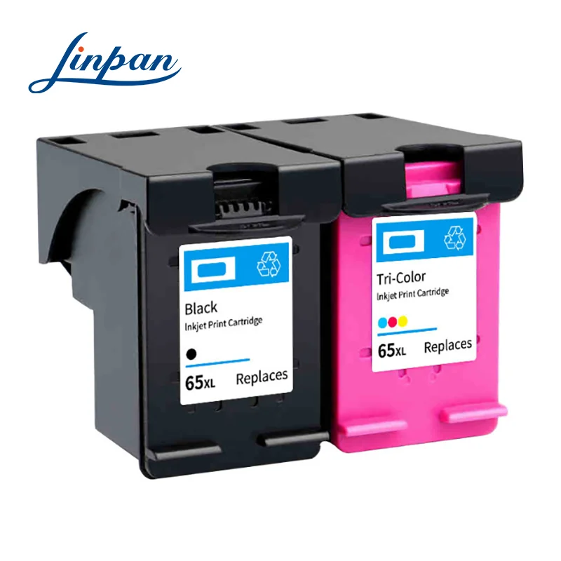 

65XL Ink Cartridge Replacement for hp 65 xl hp65 for hp DeskJet3720 3722 3755 3730 3758 Envy 5010 5020 5030 5232 Printer
