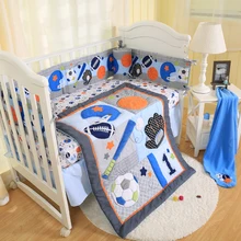 9 шт., постельные принадлежности для маленьких мальчиков, стеганые простыни, постельные принадлежности, юбки, бамперы, одеяла, пеленки, штабелеры, домашний комплект постельного белья для малышей