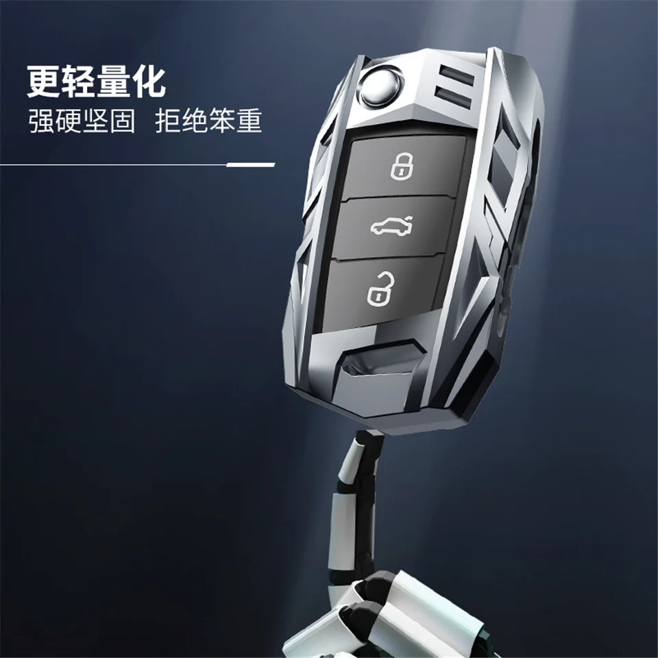 Custodia per chiave auto per Volkswagen VW Golf 7 gti mk7 r Touran Skoda Octavia 3 Superb Karoq Kodiaq Seat Leon mk3 Ateca accessori - H692a9a72df5a4c669e844e9be067386cY