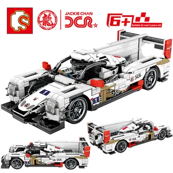 

SEMBO 1:18 City Super Sports Vehicle Building Blocks Bricks Creator Technic Racing Car Model Building Blocks Toys for Boys Gifts