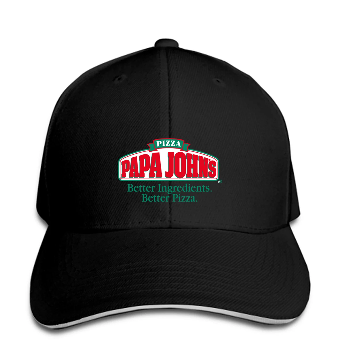 Бейсбол Кепки Papa Johns логотип шляпа с остроконечным Кепки