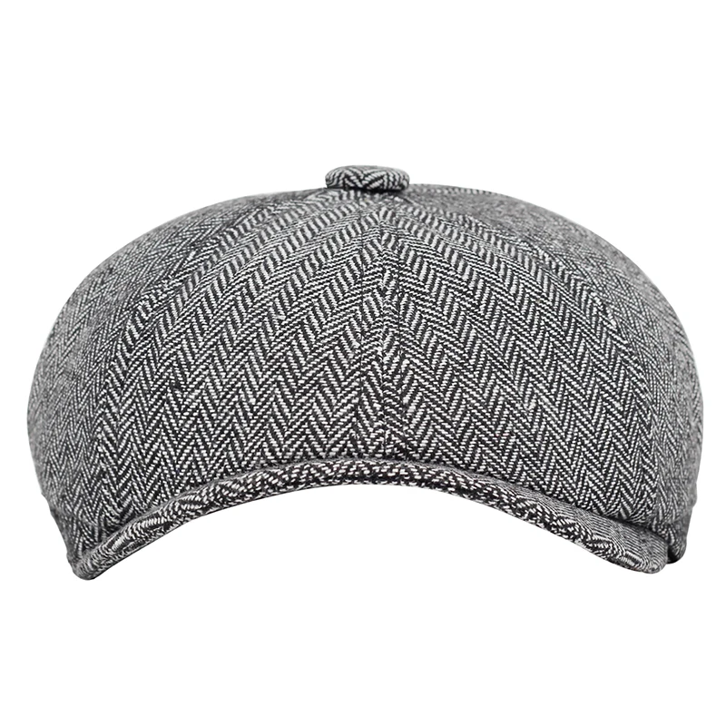 Casual Hat Beret Hat Newsboy Cap Newsboy Hat Woolen Beret Wool Caps Male Plus Size Ivy Hat Big Head Man Autumn and Winter 58cm 60cm Two sizes