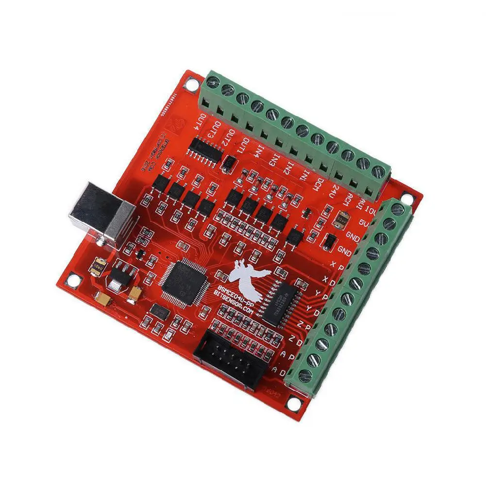 ЧПУ USB MACH3 100 кГц коммутационная плата 4 оси Интерфейс драйвер контроллер