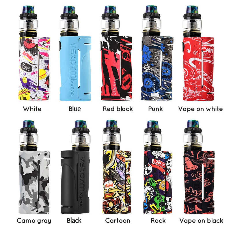 Vapor Storm Electronic Cigarette ECO Bypass Mod Max 90W 510 Lion RDA 3 Stage Airflow Control/Hawk Tank Box Mod Vape Support RDTA