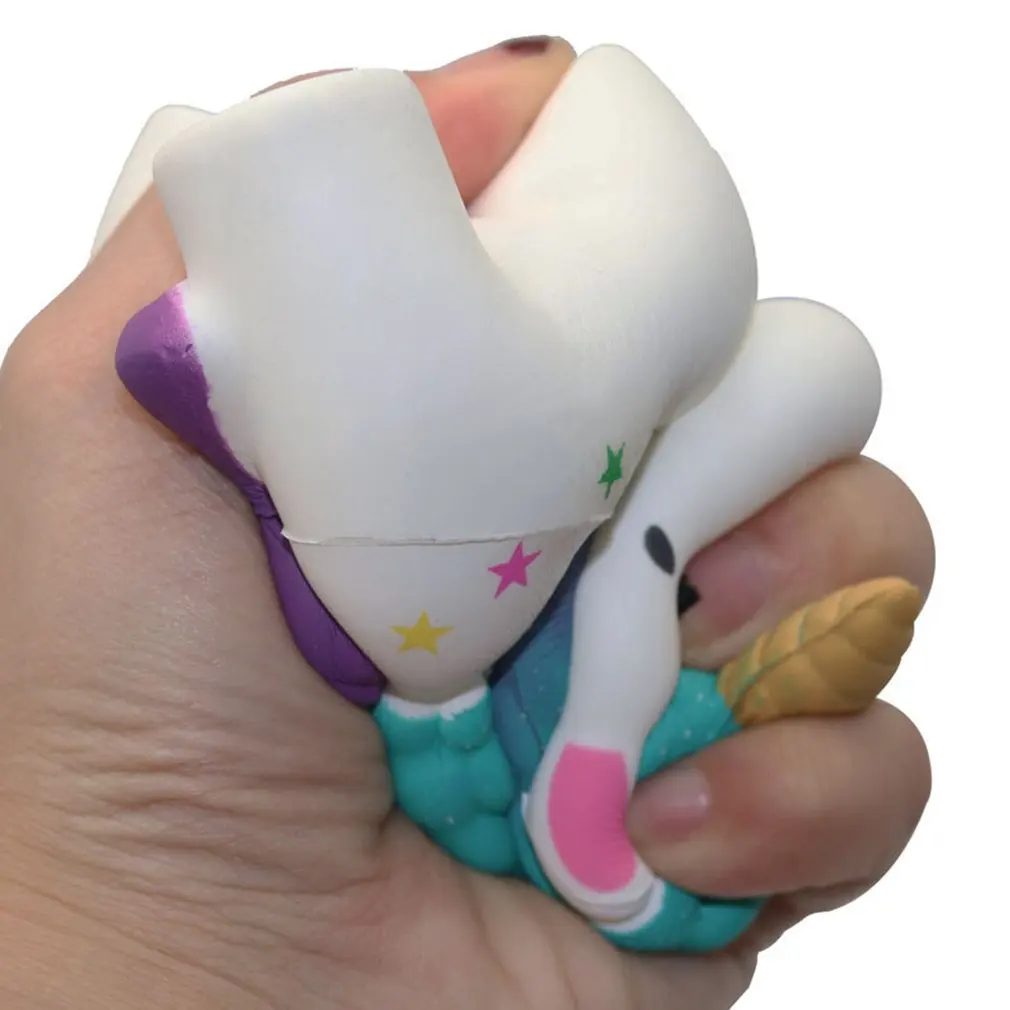 Simulated Flying Horse Unicorn Slow Rising Antistress squishys Toys For Hands Gift For Kids Adults Squish Relieves Stress Toy