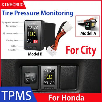 

Car Electronics OBD TPMS For Honda City 2009-2018 2019 2020 Tyre Pressure Monitor System Digital Pressure Gauge Display