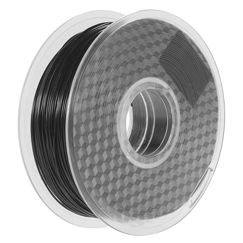Black 3D-принтеры ПЭТГ PETG Пластик 1,75 мм 1 кг/рулон для 0,2/0,3/0,4/0,6 мм форсунками из Prusa I3 комплект 3d PETG Материал нити - Цвет: Black