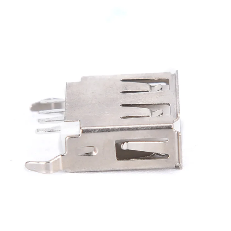 1 pc/5/10 шт Тип usb женский вертикальный разъем 13 мм щипцы изогнутые фиксированной 180 градусов 4 Pin Гнездовой разъем Jack инструменты для наращивания волос